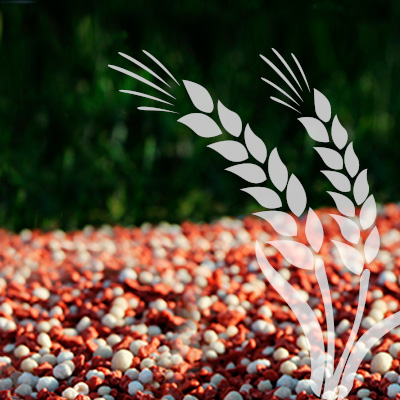 Dekker granen en meststoffen