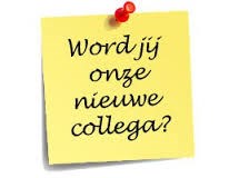 Vacature plaatje Word jij onze nieuwe collega