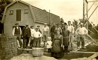 1920 maalderij en woonhuis in aanbouw Grote Sloot 198