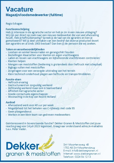vacature