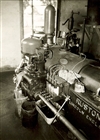 Een 40 PK Ruston motor draaide in de maalderij van Dekker van 1926 tot 1966